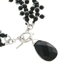 Load image into Gallery viewer, Black Agate Bracelet
